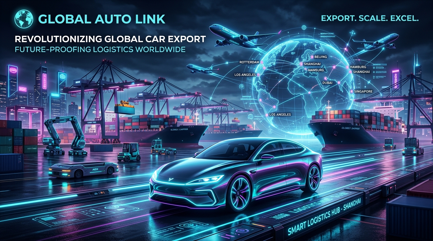 GLOBAL CAR Export High Tech Banner